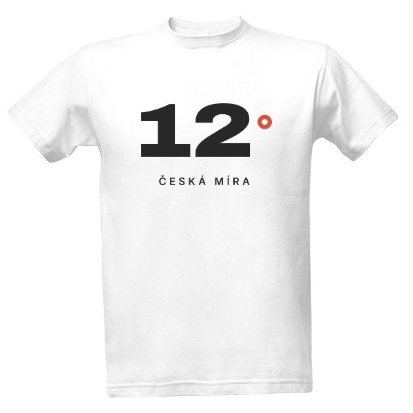 T-shirt 12 Degrees - The Czech Measure (men)