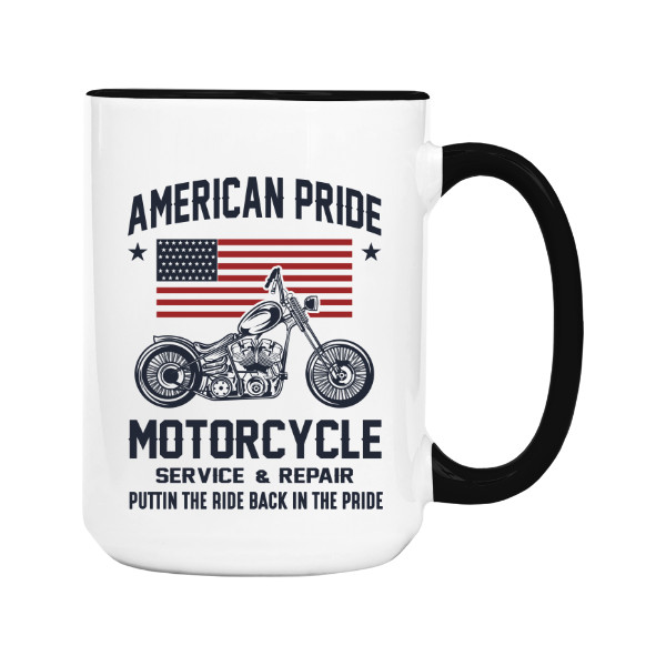 Mug big colourful American pride
