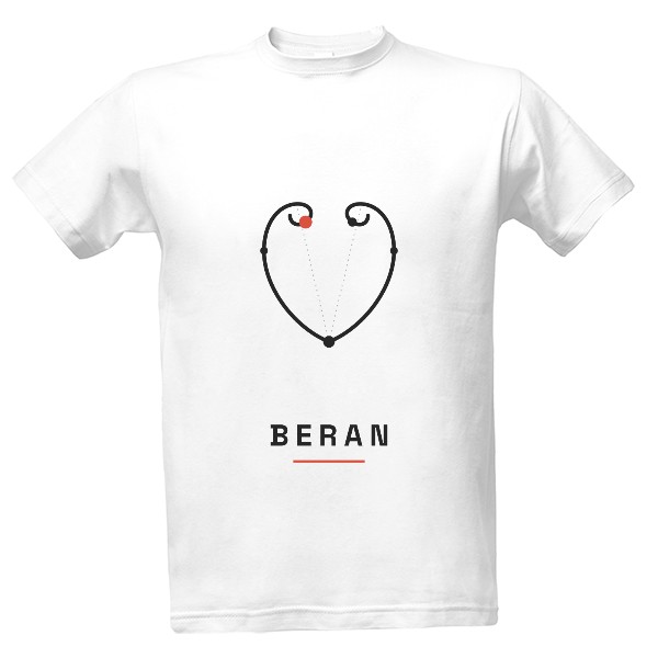T-shirt Beran – Czech Zodiac Sign (men's)