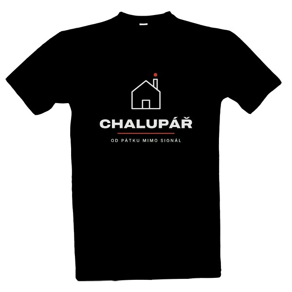 T-shirt Chalupář (Cottager) – Off the Grid From Friday (White Print)