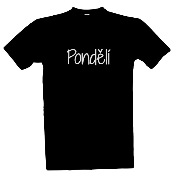 Tričko s potlačou Pondělí