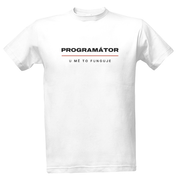 T-shirt Developer - Works On My Machine (men)