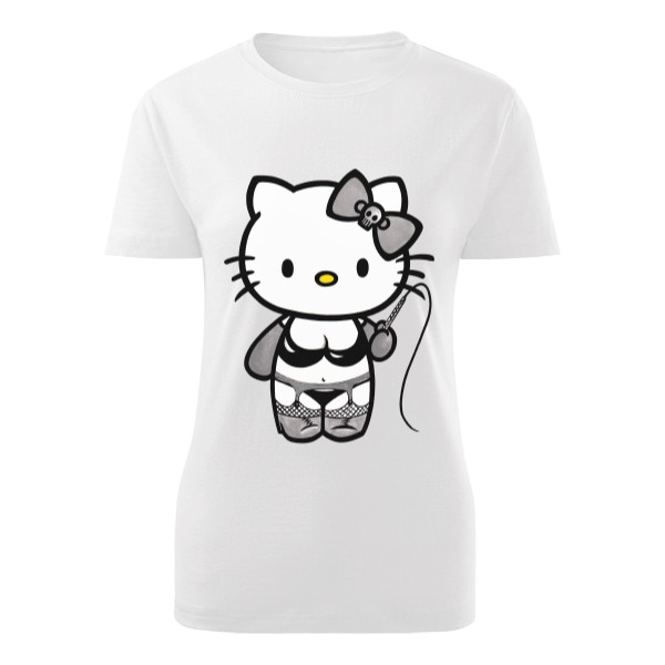 Tričko s potlačou domina Kitty