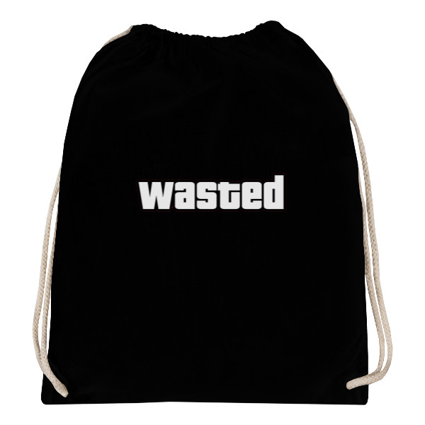 Vak na chrbát s potlačou GTA V - wasted vak