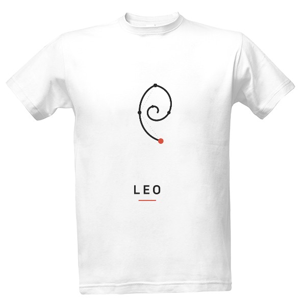 T-shirt Leo – Zodiac Sign (men's)