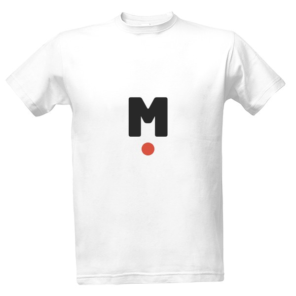 Tričko s potiskem Monogram – vlastní iniciály (pánské)