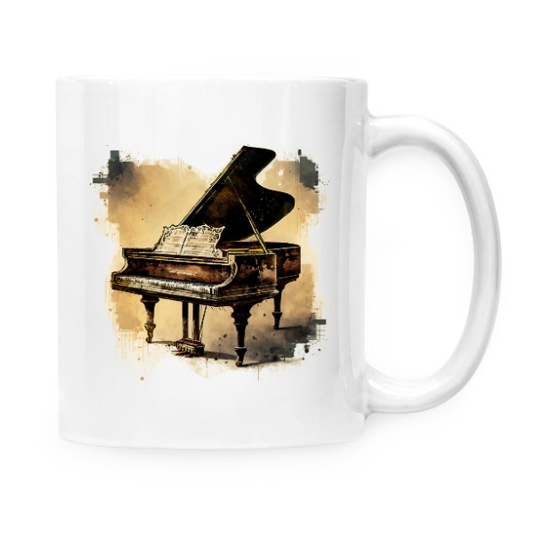Cup white Piano 