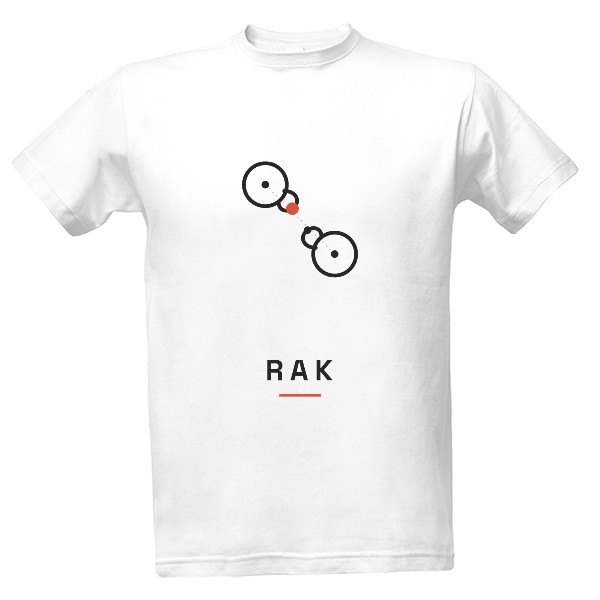 T-shirt Rak – Czech Zodiac Sign (men's)