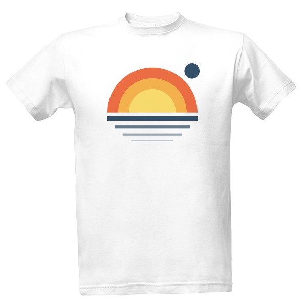 T-shirt Retro Sun