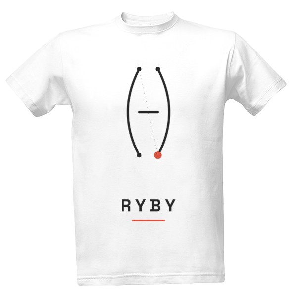 T-shirt Ryby – Czech Zodiac Sign (men's)