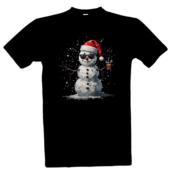 T-shirt Snowman chillin