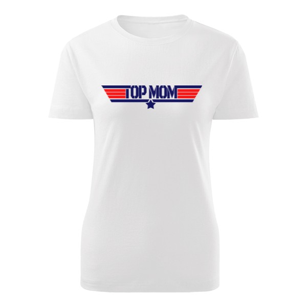 Tričko s potlačou top mom