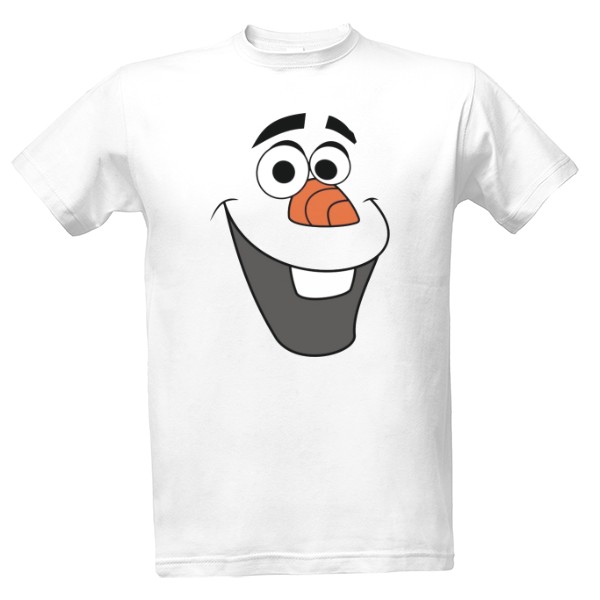 Tričko s potlačou Veselý Olaf
